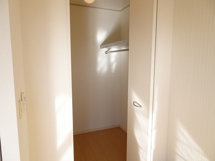 収納　収納のためのスペースです