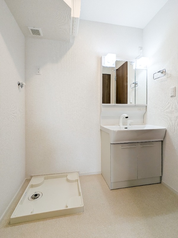 洗面設備　図面と現状に相違がある場合には現状を優先