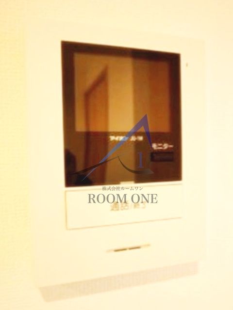 セキュリティ　モニター付インターホンです。