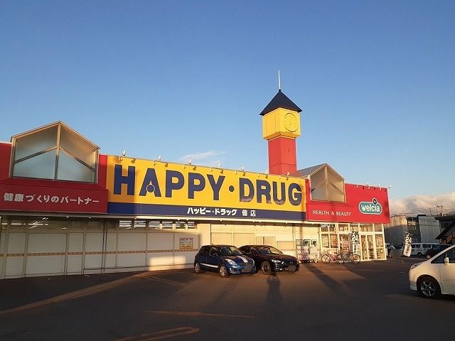 ドラックストア　ハッピードラッグ佃店（ドラッグストア）まで450m