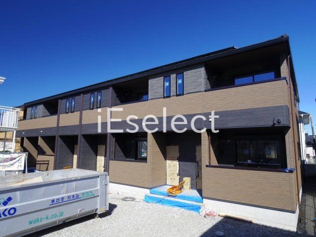 建物外観　2026年4月完成、ペット可、都市ガス、インターネット無料