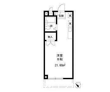 その他　学生さんにオススメの広めのお部屋です。