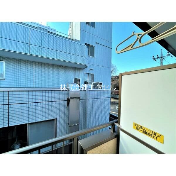 バルコニー　眺望の良いベランダです。