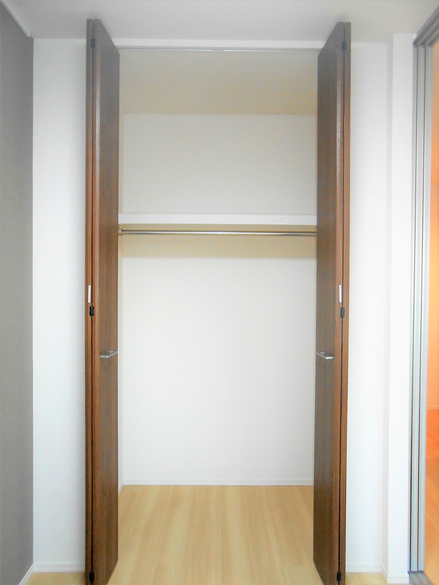 収納　各部屋に収納があります。