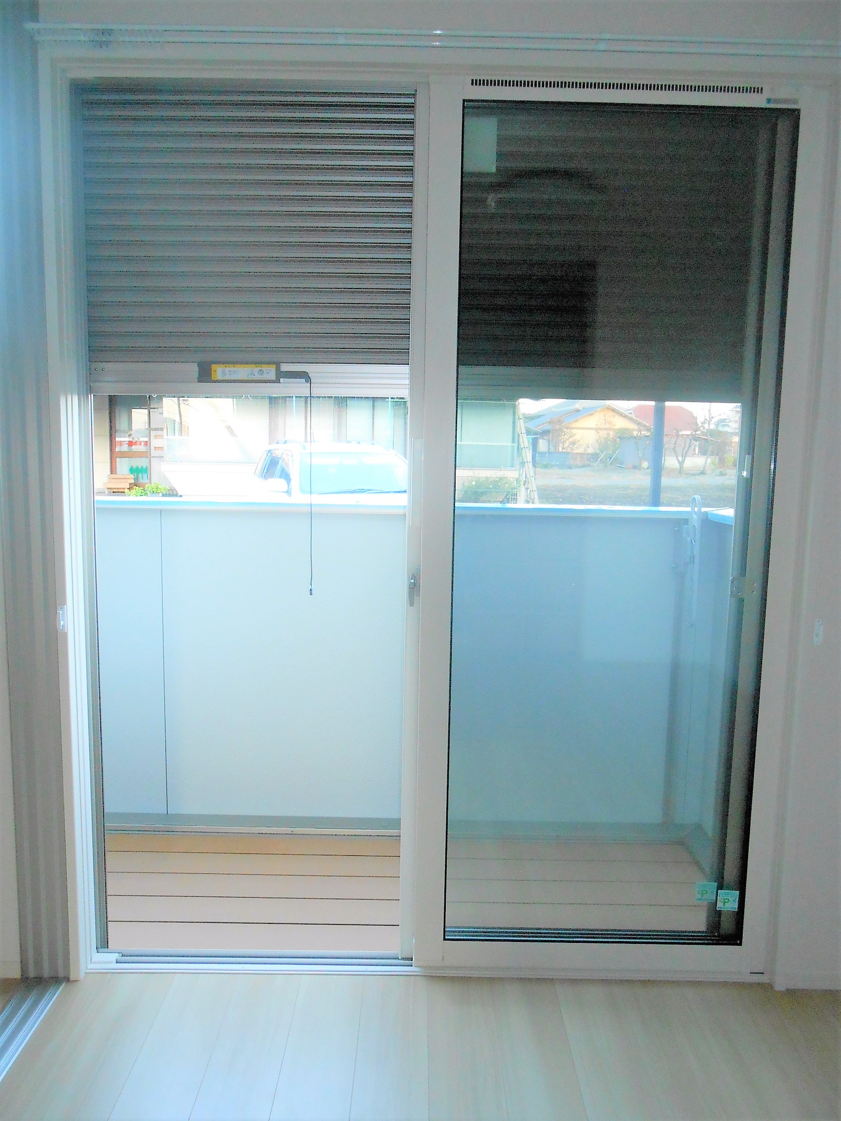 その他設備　シャッター付きで安心ですね！