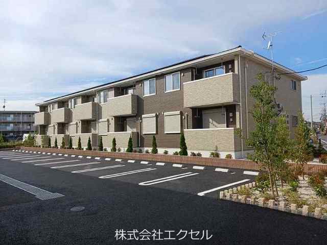 建物外観　2024年10月完成予定の新築です。