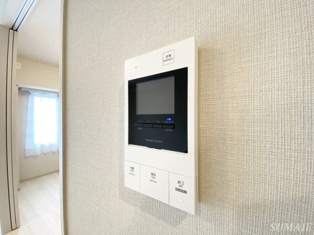 セキュリティ　モニター付きインターホンです☆