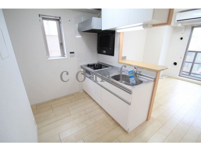 キッチン　使い勝手が良く人気のカウンターキッチン