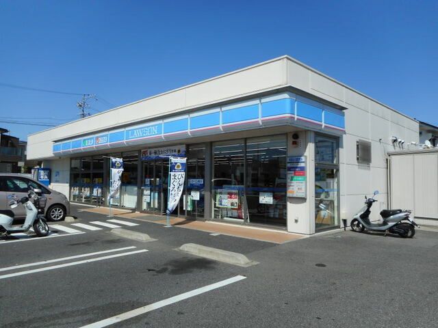コンビニ　ローソン 岡崎若松店（コンビニ）まで800m