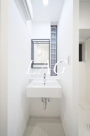 洗面設備　洗面台です。