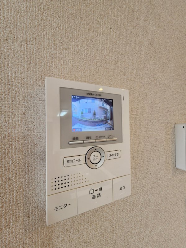 セキュリティ　安心のモニターホン