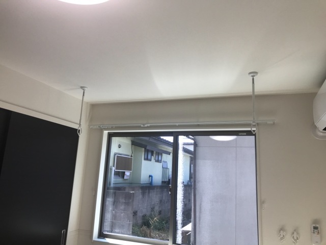 その他設備　室内物干し機