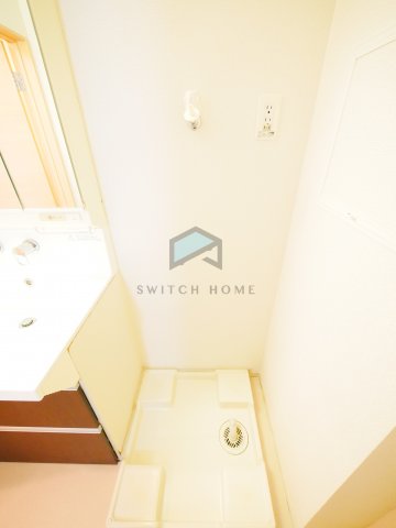 その他設備　室内洗濯機置場です！