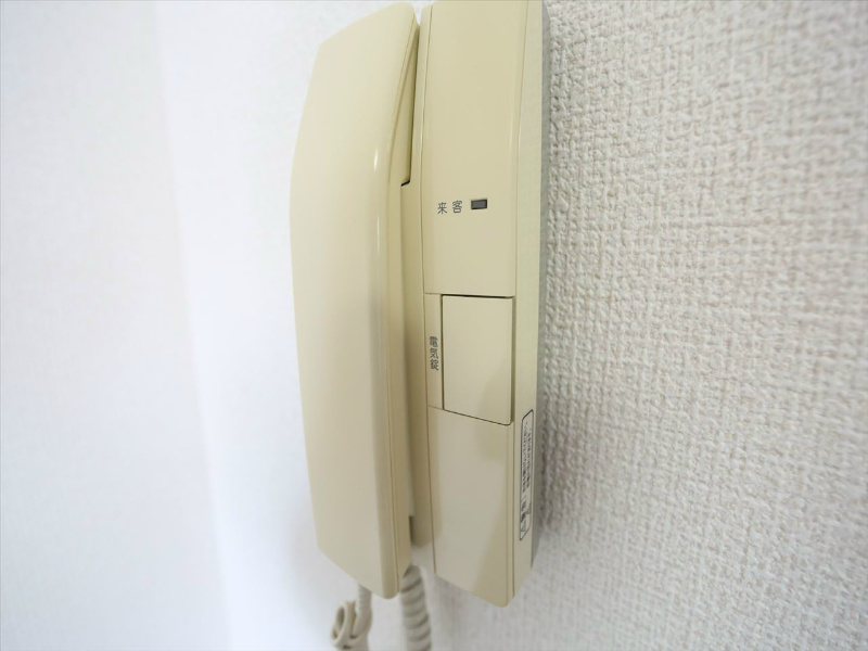 セキュリティ　インターホン付