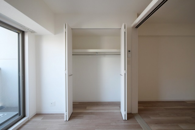 収納　十分な収納スペースがあります