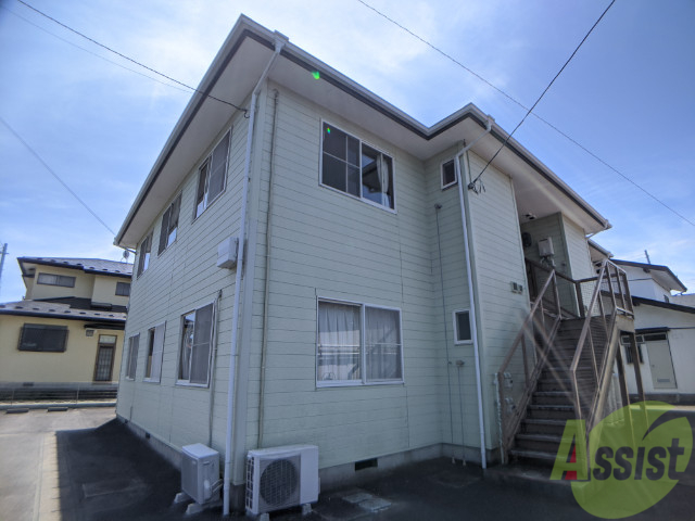 建物外観　多賀城市新田字後「新田ハイツＡ」