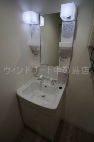 洗面設備　詳細は、ウィンドワード中の島までご相談下さい。