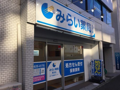 ドラックストア　みらい薬局 横浜店（ドラッグストア）まで1064m