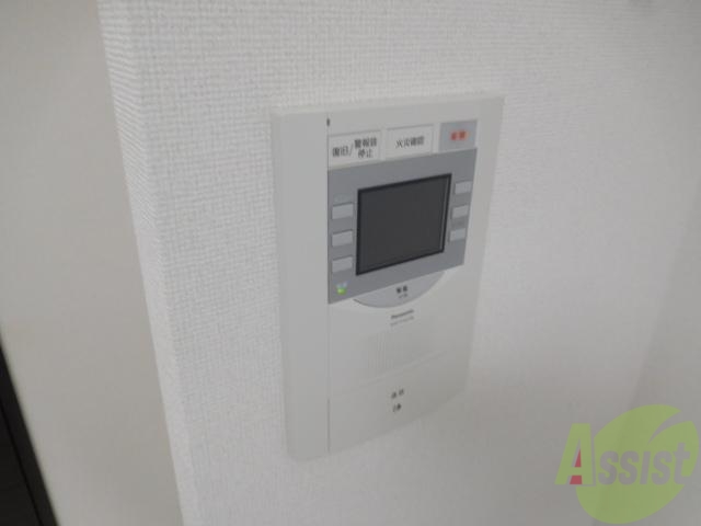 セキュリティ　モニタ付きで安心ですね。