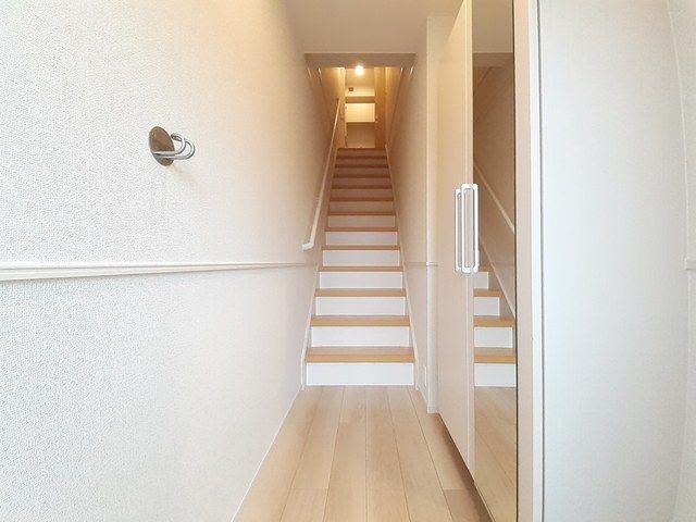 玄関　ゆったりとした玄関です