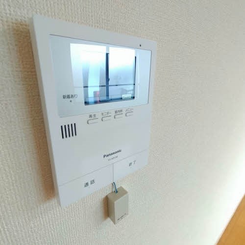 セキュリティ　モニター付きインターホンあります