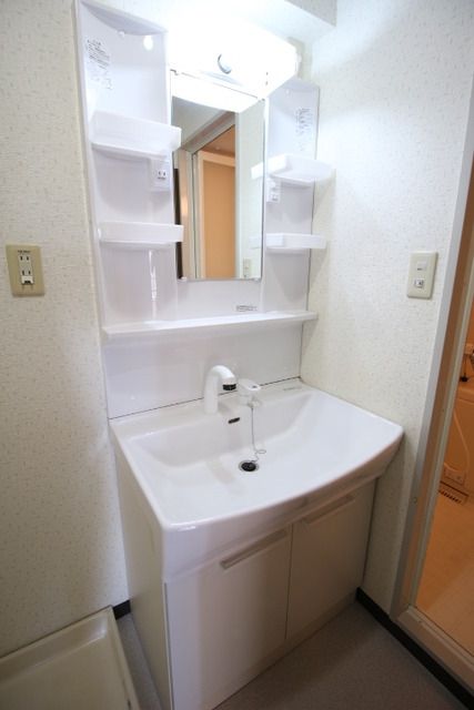 洗面設備　嬉しいシャンプードレッサー