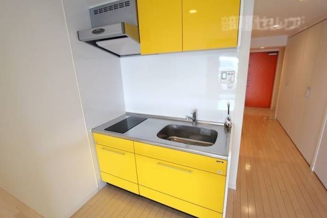 キッチン　ＩＨヒーター付きワークトップ型システムキッチン（イメージ）