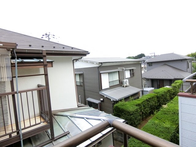 眺望　バルコニーからの眺望です♪2階にあるので人目が気にならないの