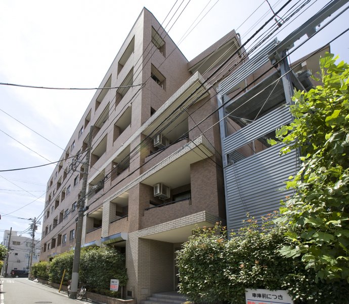 建物外観　横須賀線「新川崎駅」徒歩13分のマンションです。