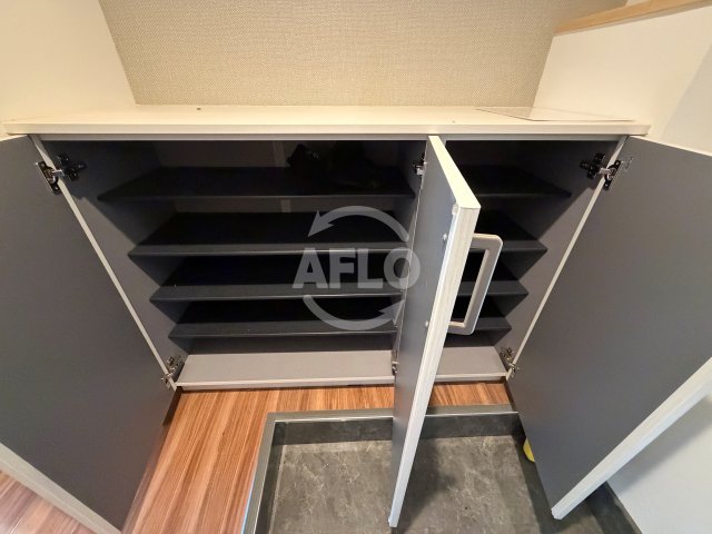 収納　大成マンション　シューズボックス