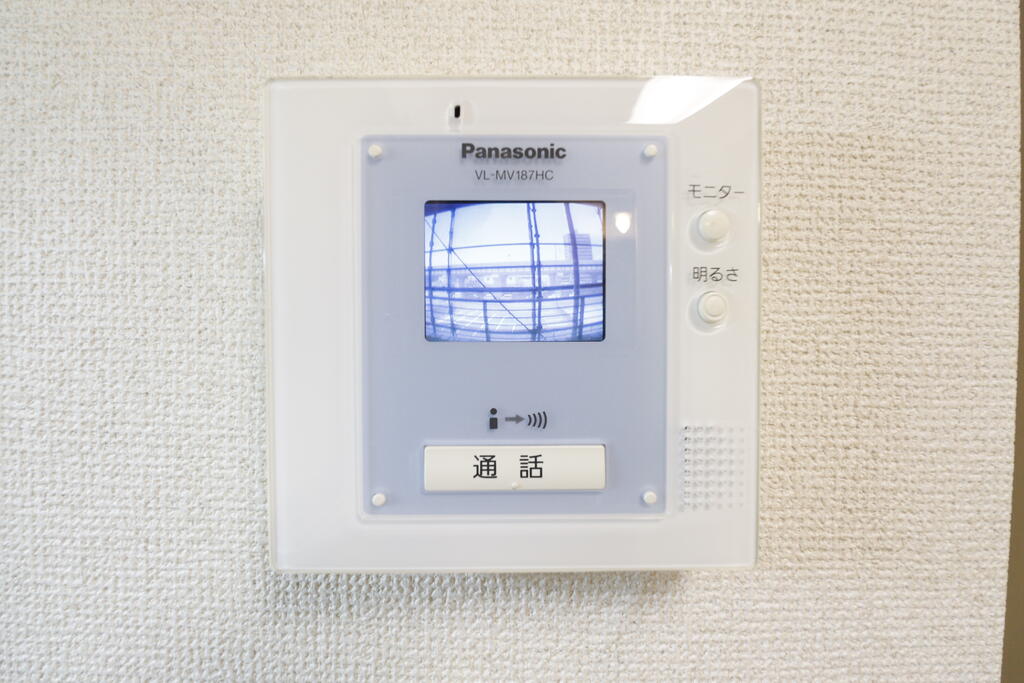 セキュリティ　モニター付きインターホン♪