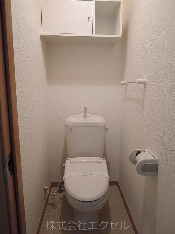 トイレ　清潔感のあるトイレです。