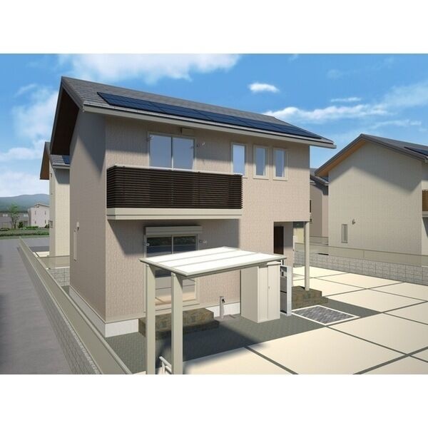 建物外観　建築中