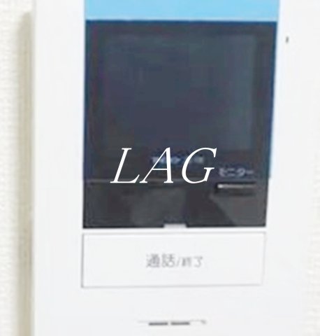 セキュリティ　モニター付きインターホンです。
