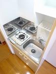 キッチン　同建物内、別のお部屋の参考写真になります。