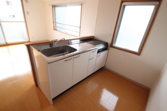 キッチン　※別部屋の写真です