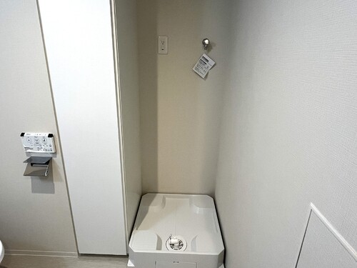 その他設備　洗濯機置き場※同タイプ別部屋2025.12新築未入居時撮影