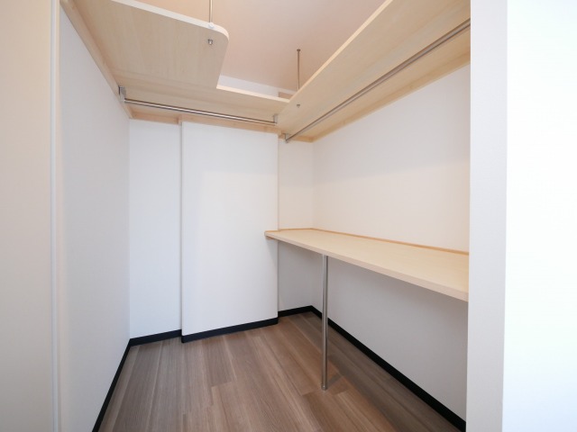 収納　荷物が多くても安心なウォークインクローゼット♪