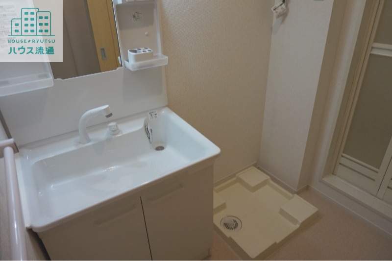 洗面設備　※同タイプ別号室のお写真です