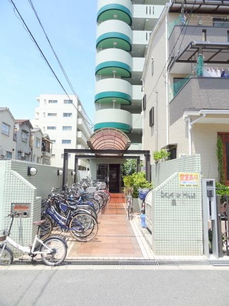 セキュリティ　マンション入り口