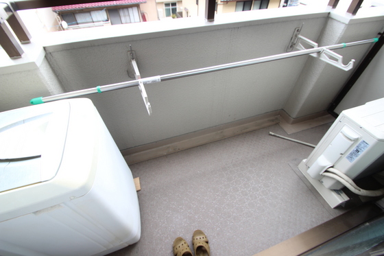 バルコニー　※別部屋の写真です