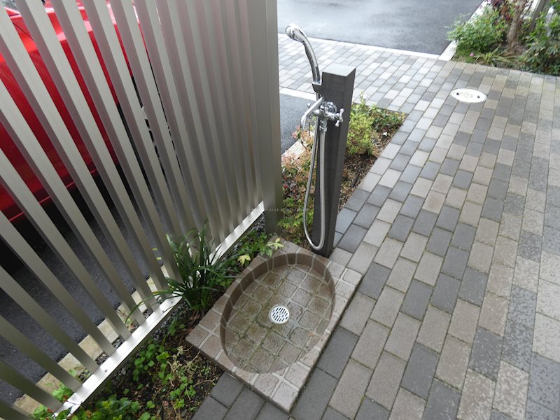 その他共有部分　ペット足洗い場