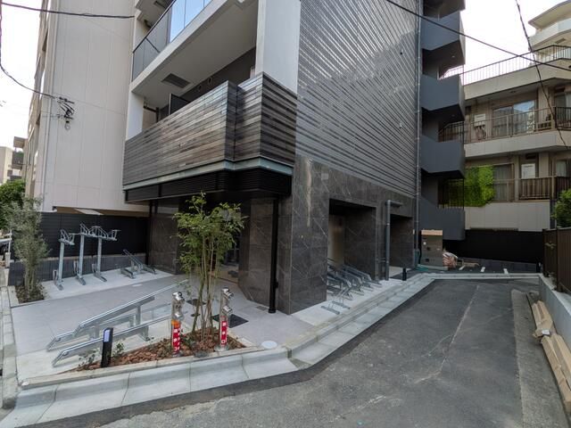 駐車場　駐輪場です