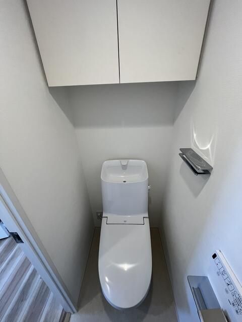 トイレ　ゆったりとした空間のトイレです