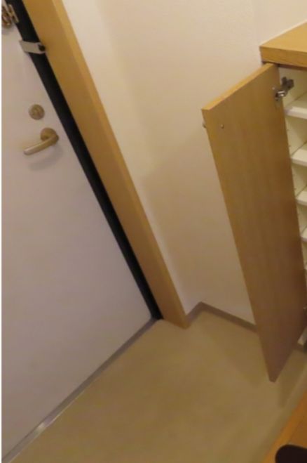 玄関　ゆったりとした玄関です