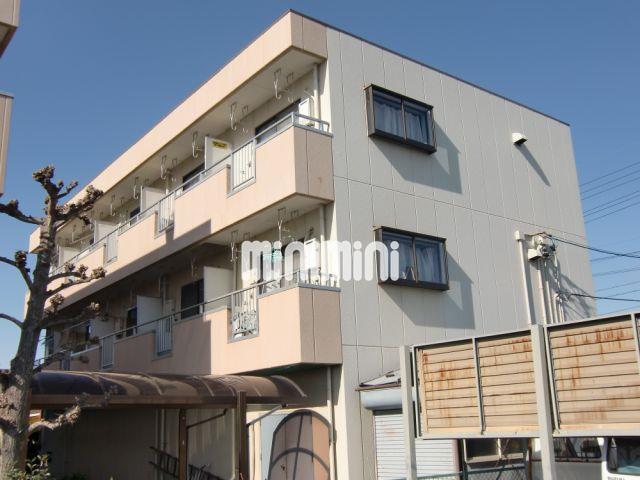 建物外観　２トーンカラーの落ち着いた色の外観です