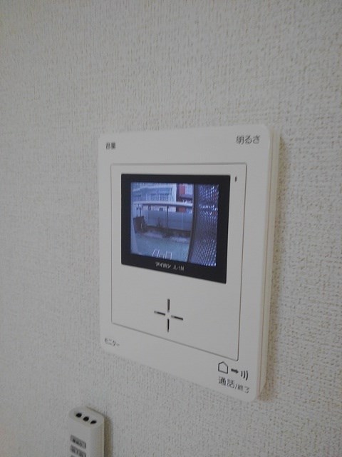 セキュリティ　モニター付きインターホン