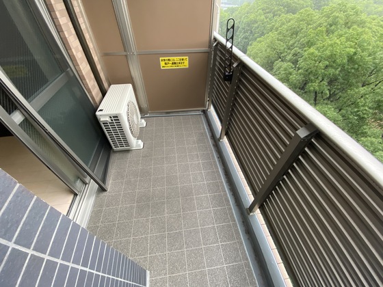 バルコニー　※別部屋の写真です