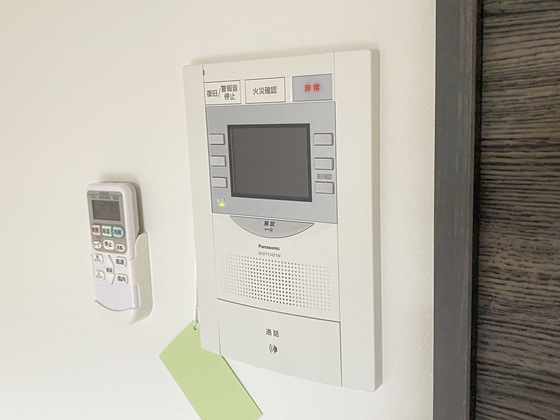 セキュリティ　※別部屋の写真です