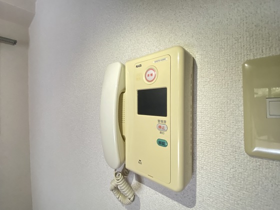 セキュリティ　※別部屋の写真です